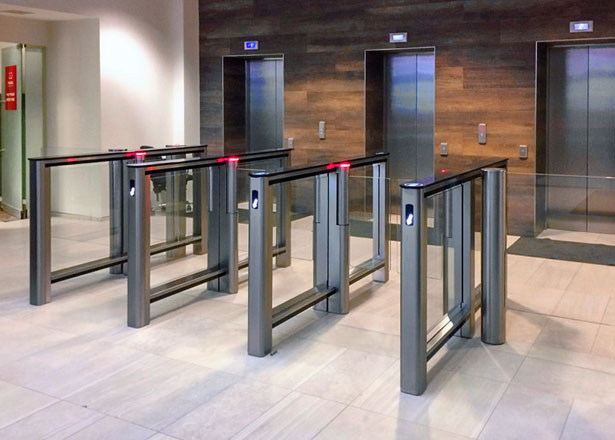 automated turnstile for access control