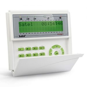 satel-INT-KLCD-GR-lcd-keypad-for-integra-with-flap